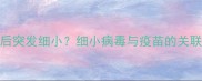 狗狗接种疫苗后突发细小细小病毒与疫苗的关联性及应对指南