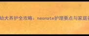 30天金毛幼犬养护全攻略neonate护理要点与家庭养育技巧