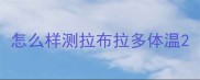 怎么样测拉布拉多体温