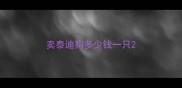 卖泰迪狗多少钱一只