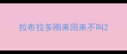 拉布拉多刚来回来不叫