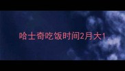 哈士奇吃饭时间2月大