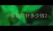 小泰迪打针多少钱
