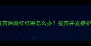 狗狗接种疫苗后眼红红肿怎么办疫苗并发症护理全攻略