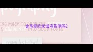 金毛能吃米饭有影响吗