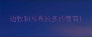 边牧和拉布拉多的智商