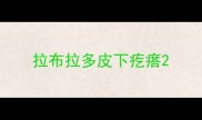 拉布拉多皮下疙瘩