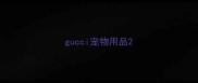 gucci宠物用品