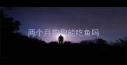 两个月狗狗能吃鱼吗