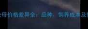 宠物狗公母价格差异全品种饲养成本及性格对比