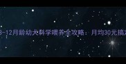 新手必看3-12月龄幼犬科学喂养全攻略月均30元搞定营养均衡餐